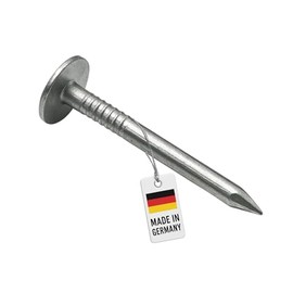 Roofing Felt Nails 2.0 x 16 mm - DIN 1160 B - Hot-Dip Galvanised Roofing Felt Pins (Pack of 100) (2.0 x 16 mm)