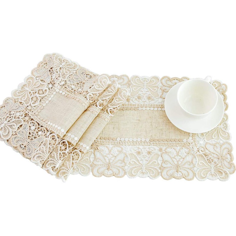 18 x 12 inch Table Mats Washable Table placemats Set