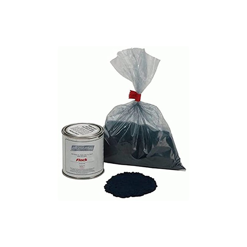 Install Bay Suede Flock and Adhesive Black - Each