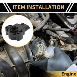 REPAIROCK 1 Pc Throttle Position Sensor for Ford Explorer 1995-2000 for Ford for Ranger 1995-2000 TPS Throttle Sensors No.F57Z9B989A/F57F9B989AA Plastic Black