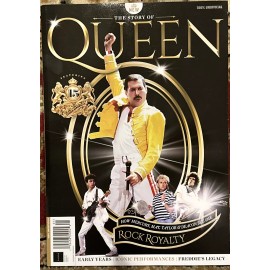 THE STORY Of QUEEN Magazine ROCK ROYALTY Freddie Mercury 2024 Issue 02