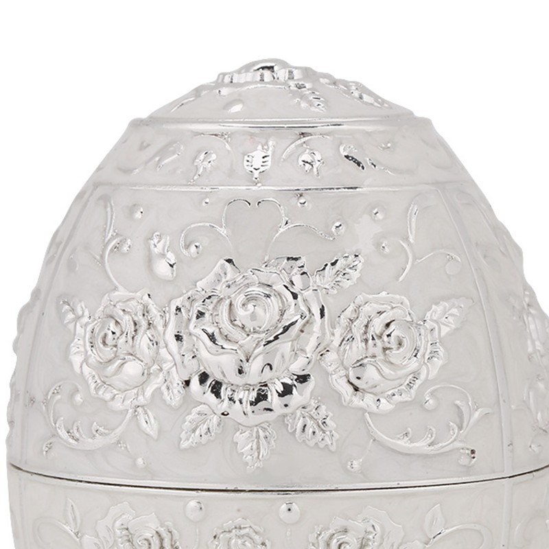 Metal Zinc Alloy Toothpick Holder Flower Pattern Hand Press Toothpick