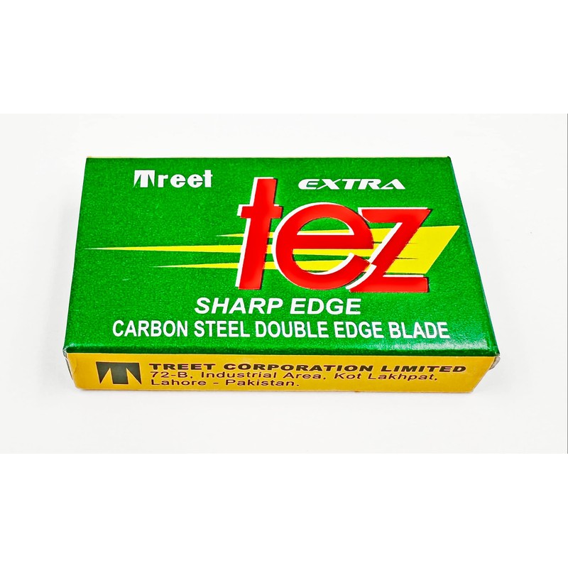 100 Treet Tez Razor Blades