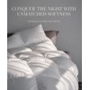 Goose Down Fiber Comforters 100% Cotton Shell King Size Comforter
