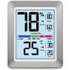 Technoline Modern Front, Coloured Display, Touch Sensor for Lighting, Silver