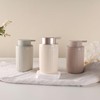 Umlaca Soap Dispenser, Refillable Ceramic Soap Dispenser, 350 ml, Large