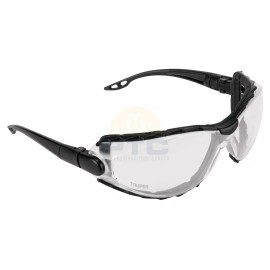 Expert LEDE-TX Clear Anti-Fog Lenses w/Foam Frame & Strap