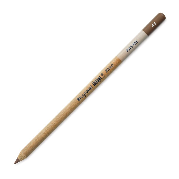 Bruynzeel Pastel Pencils - Dark Brown - 043 by Canson