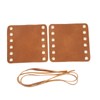 Motorcycle Hand Grip Cover Fiber Simulated Leather Anti Slip Retro