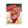7 x Continental Cup A Soup Pepper Steak & Mushroom