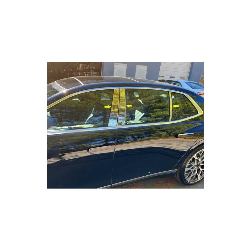 Upgrade Your Auto 6pc Luxury FX Pillar Post Trim for