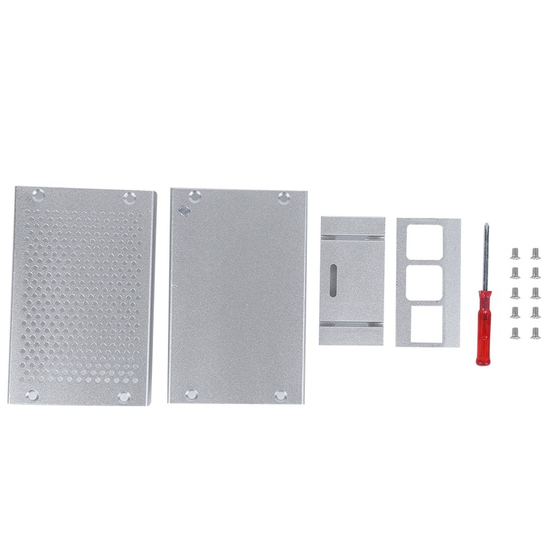 Metal Case Enclosure Heat Sink Dust‑Proof Chassis Motherboard Parts for