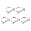 METALLIXITY Safety Coupler Pin (1/2"x2.56"/12x65mm) 5Pcs, Shaft Locking Pin W