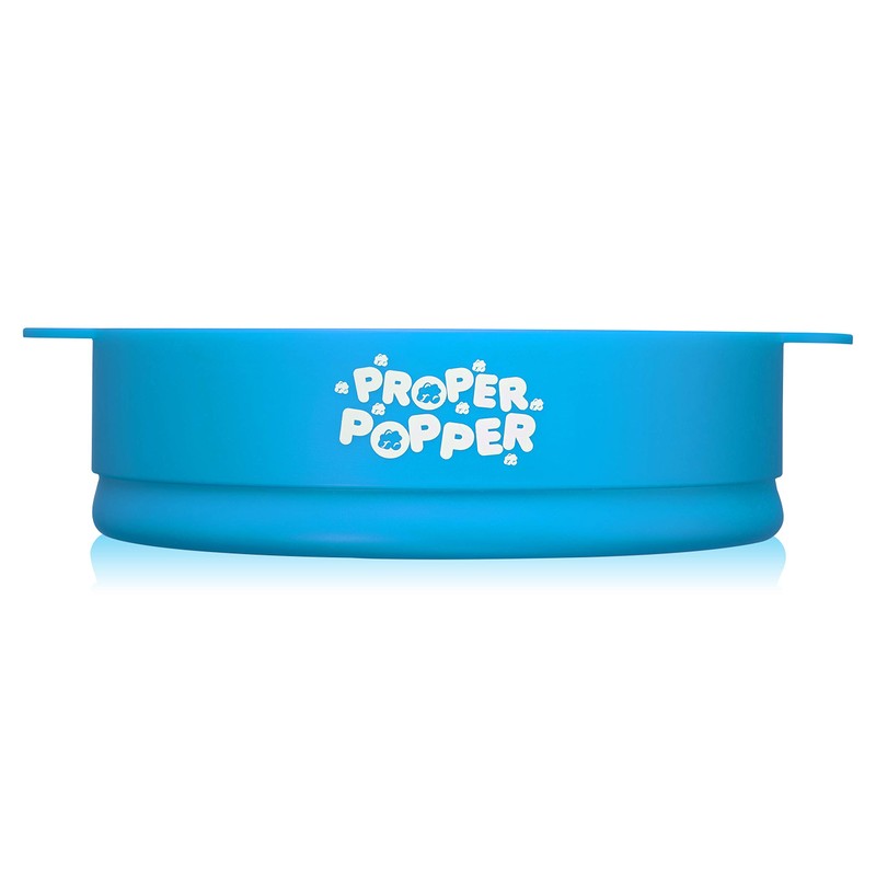 The Original Proper Popper Microwave Popcorn Popper, Silicone Popcorn Maker,