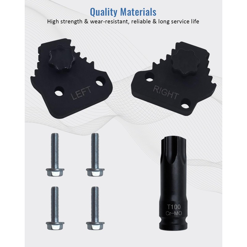 GLEXQLAO Timing Gear Retainer Tool Set with T100 Socket