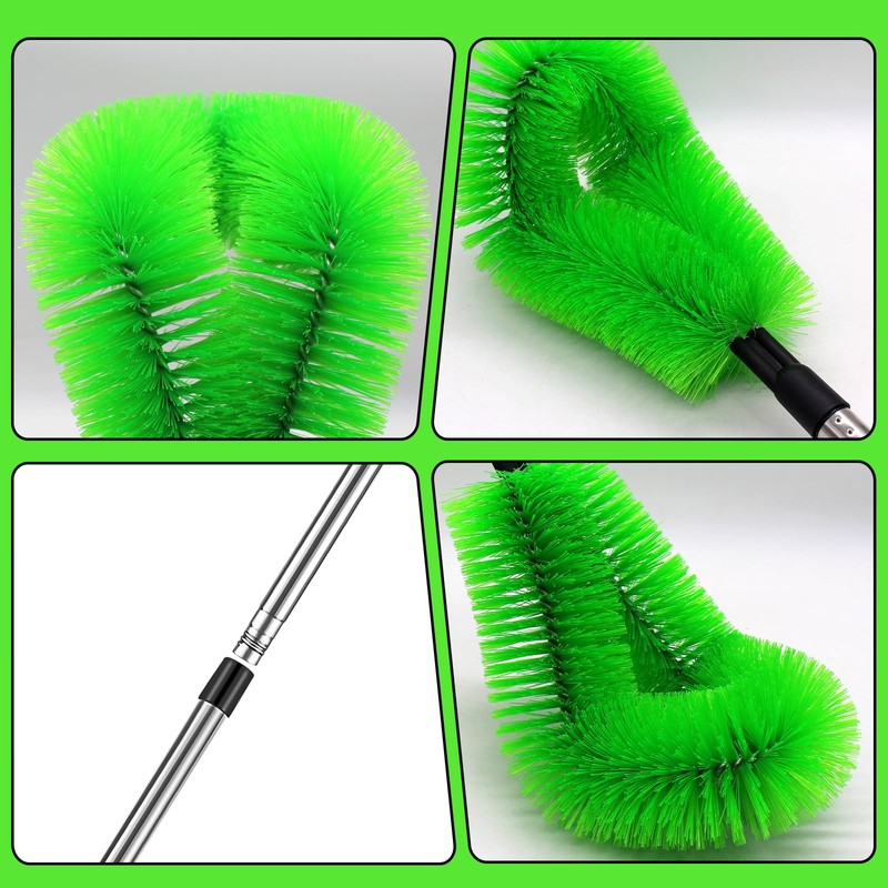 Gutter Cleaning Tools 390cm with 9-Section Pole Gutter Cleaner Gutter