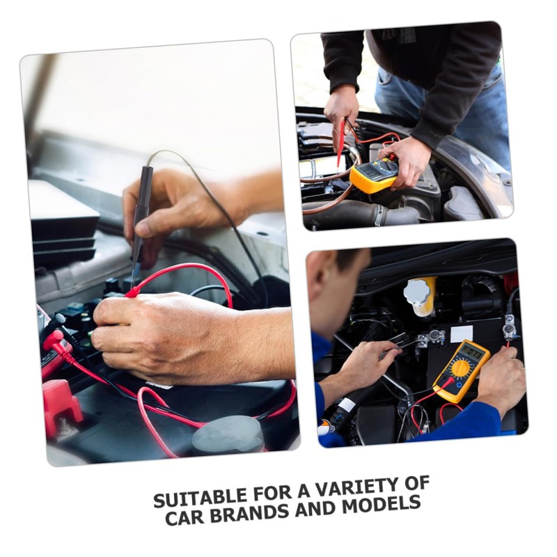 ABOOFAN 10pcs Wire Piercing Test Probes High Temperature Resistant Multimeter