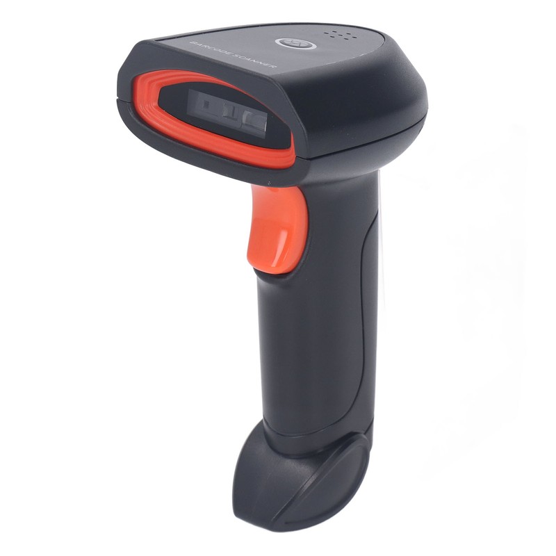 Barcode Scanner Bluetooth 2.4GHz Wireless CCD Red Light Rechargeable 1D
