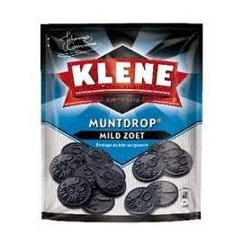 Munt (Coins) Licorice Pieces 7oz Bag by Klene