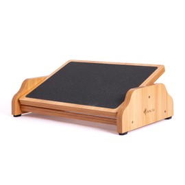 StrongTek Ergonomic Rocking Foot Rest for Under Desk, Adjustable Foot Stool with Non-Slip Surface, Three Positions for Comfort & Stability, Enhances Posture & Circulation, Ideal for Office & Home Use