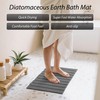 Volminex Stone Bath Mat, Foldable Diatomaceous Earth Non Slip Bath