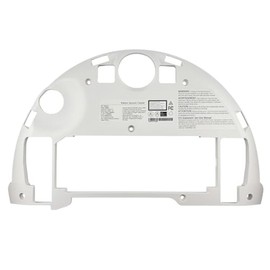 Replacement Bottom Base Plate Cover Chassis for Roborock Q7 Max, Q7 Max+ (Plus) Models Robotic Vacuum Cleaner - White Durable Lower Housing Shell with Precut Sensor Ports
