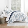 Merit Linens Comforter Set Patterned Microfiber All Season Down-Alternative Ultra