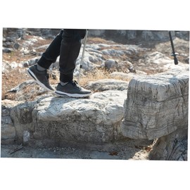 Kisangel 8pcs Trekking Cane Tips Rubber Protectors for Hiking Poles and Walking Sticks Non- Design for Hard Fit Lightweight and Portable