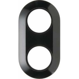 Berker 138121 Frame 2gang black, glossy Serie 1930 black, glossy