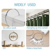 4 Inch 6 Pack Binder Rings, Extra Large Loose Leaf