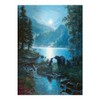 Cobble Hill 1000 Piece Puzzle - Bear Night - Sample