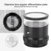 8LED 10X Magnifier Loupe with Scale High Definition Adjustable Magnifying