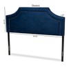 Baxton Studio Avignon Modern and Contemporary Navy Blue Velvet Fabric