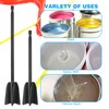 Zocipro 6Pcs Drill Mixer Attachment, Reusable Epoxy Mixer Attachment for