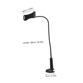 Operitacx Flexible Gooseneck Phone Holder Adjustable Lazy Arm Stand for Bed and Desk Compatibility for Video Watching and Live Streaming Lightweight and Portable Design