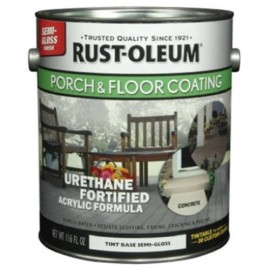 RUST-OLEUM 262361 Gallon Tint Base Semi-Gloss Porch and Floor Urethane Finish Pa