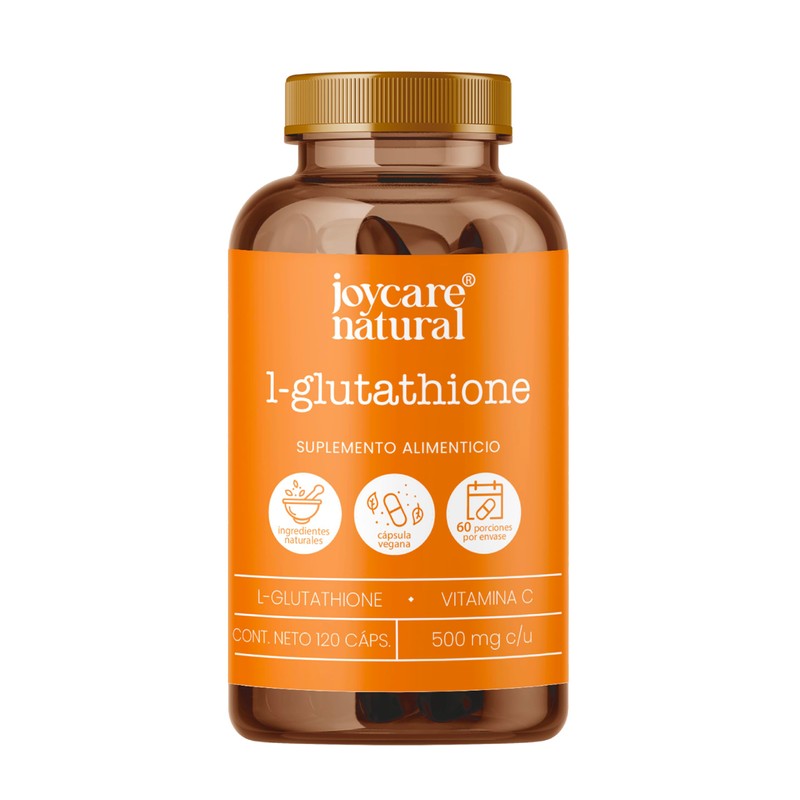 L-Glutathione Suplemento Alimenticio de Joycare Juliana, 120 Cápsulas con Vitamina