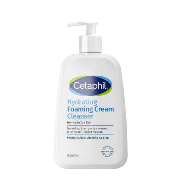 Cetaphil Cetaphil Cream to Foam Face Wash, Hydrating Foaming Cream