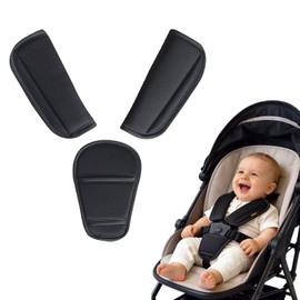 Seat Belt Covers Children Seat Belt Cushion, Seat Belt Pad Stroller Shoulder Cover Child Seat Belt Pad Front Guard for Newborn Kids Child Protective Cover Child Safety Seat Accessories