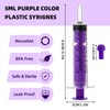 Gufastoe Pack of 50 5 ml Syringes with Protective Caps