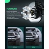 SCITOO 4Pcs 5x5 to 5x4.75 Wheel Adapters 1 inch Thread