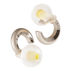 Noise-Adjustable Ear Plugs, Medical Grade Silicone Ear Plugs for Sleeping, 18dB to 28dB Adjustable Ear Plugs for Noise Cancelling, Stylish C-Shaped Earplugs for Concerts, Travel, Livehouse