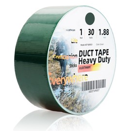 AUDTMWH Duct Tape Heavy Duty - 1.88 in x 90 ft, Waterproof, Temperature Resistant, Extreme Durability, Super Fix, No Residue, Industrial, for Duct Tape Crafts, Green
