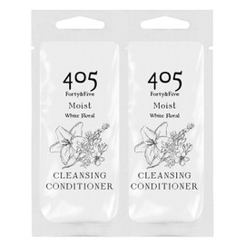 405 Cleansing Conditioner Moist White Floral 405 Crecon Cream Shampoo Scalp Care Hair Pack Treatment Shampoo Trial 20ml