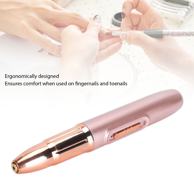 Electric Nail Drill Machine Polishing Shape Portable Electric Nail File