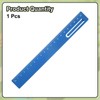 sourcing map Straight Ruler 20cm Metric Metal Aluminum Alloy Measuring