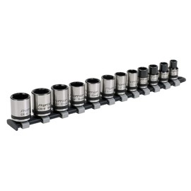 Sealey AK2741B 12pc 3/8"Sq Drive Lock-On™ Socket Set - Black Series