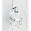Wenko Premium 20416100 Soap Dispenser Stainless Steel / White 8.5