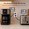 THIRDREALITY Smart Wall Outlet, Dual Independent Control for 2 Sockets,