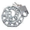 Security Chain Hardened 8mm Thick Shrouded Padlock Safety Chain Lock